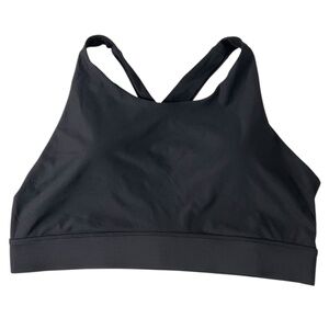Fabletics No-Bounce High Impact Sports Bra Black Size 2X